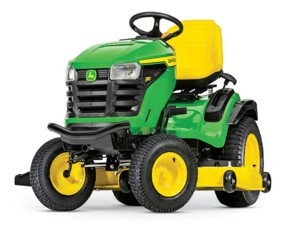 John Deere S100 series lawn tractor