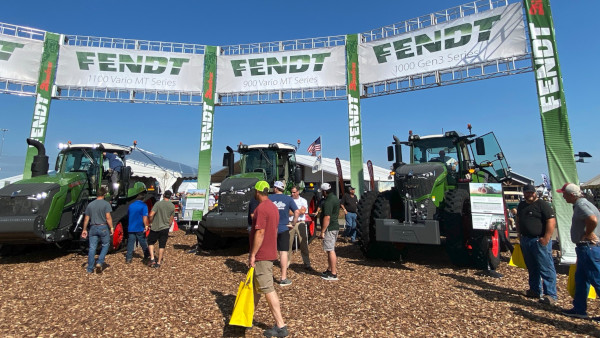 Fendt Vario Tractors At Farm Progress Show 2021 Decatur Illinois