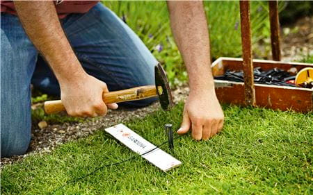 Gardena robot mower boundary wire