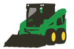 Skid Steer Loader Clipart