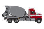 Concrete Mixer Truck Clipart