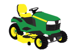 Lawn Tractor Clipart