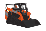 Skid Steer Loader Clipart