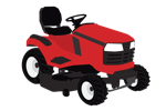 Lawn Tractor Clipart