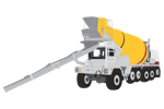 Concrete Mixer Truck Clipart