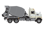 Concrete Mixer Truck Clipart