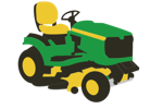 Lawn Tractor Clipart