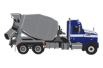 Concrete Mixer Truck Clipart