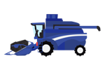 Combine Harvester Clipart