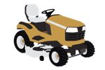 Lawn Tractor Clipart