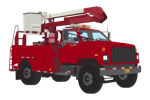 Utility Truck Clipart