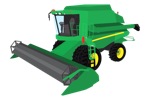 Combine Harvester Clipart