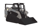 Skid Steer Loader Clipart