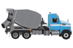 Concrete Mixer Truck Clipart