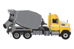 Concrete Mixer Truck Clipart
