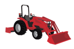 Compact Tractor Clipart