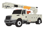 Utility Truck Clipart