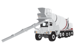Concrete Mixer Truck Clipart
