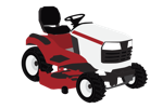 Lawn Tractor Clipart