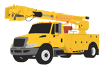 Utility Truck Clipart