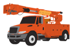 Utility Truck Clipart