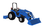 Compact Tractor Clipart