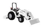Compact Tractor Clipart