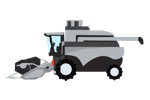 Combine Harvester Clipart