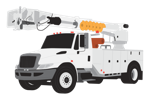 Utility Truck Clipart