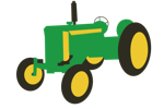 Classic Tractor Clipart