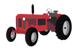 Classic Tractor Clipart