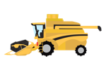 Combine Harvester Clipart