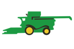 Combine Harvester Clipart