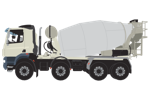 Concrete Mixer Truck Clipart